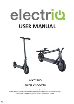 Предварительный просмотр 1 страницы ElectrIQ E-SC02PRO User Manual