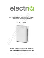 Предварительный просмотр 1 страницы ElectrIQ EAP125 User Manual