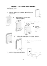 Предварительный просмотр 8 страницы ElectrIQ EAP300HUVC User Manual