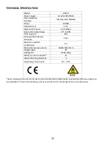 Предварительный просмотр 13 страницы ElectrIQ ECD70 User Manual