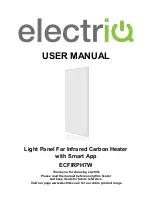 Preview for 1 page of ElectrIQ ECFIRPH7W User Manual