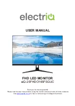 ElectrIQ eiQ-25FHDO165FSGUC User Manual предпросмотр