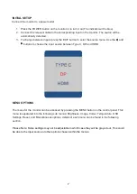 Preview for 8 page of ElectrIQ eiQ-25FHDO165FSGUC User Manual