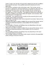 Preview for 5 page of ElectrIQ eiQ-274K144IFSGHUCA User Manual