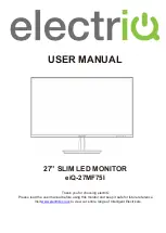 ElectrIQ eiQ-27MF75I User Manual preview