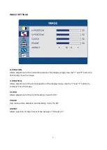 Preview for 8 page of ElectrIQ eiQ-27MQ95FSHDRU User Manual