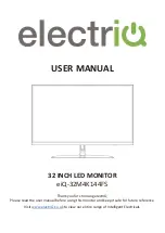 ElectrIQ eiQ-32M4K144FS User Manual preview