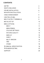 Preview for 2 page of ElectrIQ eiQ-34SUWD144FSHQ User Manual