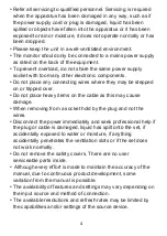 Preview for 4 page of ElectrIQ eiQ-34SUWD144FSHQ User Manual