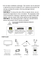 Preview for 5 page of ElectrIQ eiQ-34SUWD144FSHQ User Manual