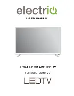 ElectrIQ eiQ-43UHDT2SMH-V2 User Manual preview