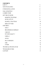 Preview for 2 page of ElectrIQ eiQ-49CV5UWD120FSHQA User Manual