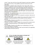 Preview for 4 page of ElectrIQ eiQ-49CV5UWD120FSHQA User Manual