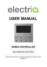 Предварительный просмотр 1 страницы ElectrIQ eiQ-WIREDCASCTRLC User Manual