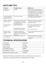 Preview for 21 page of ElectrIQ eiQC77V3 User Manual