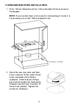 Предварительный просмотр 8 страницы ElectrIQ eiQTOPVBLACK Installation And User Manual