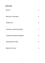 Предварительный просмотр 2 страницы ElectrIQ EORW800LED User Manual