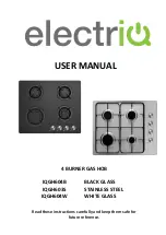 Preview for 1 page of ElectrIQ IQGH603S User Manual