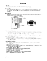 Предварительный просмотр 10 страницы ElectrIQ SILENT 12 User Manual