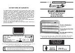 Предварительный просмотр 1 страницы Electris ELKC288NW Operating Instructions