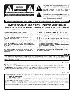 Предварительный просмотр 2 страницы Electrix Filter Factory Instructions Manual