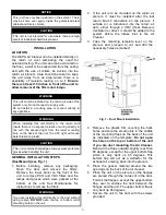 Предварительный просмотр 3 страницы Electro-Air DM900UV-VO-WHT-VS Owner'S Manual