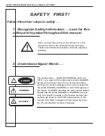 Preview for 3 page of ELECTRO FREEZE 30T-RMT Operator'S Manual