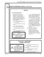 Preview for 33 page of ELECTRO FREEZE 812 Operator'S Manual