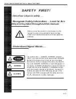 Preview for 3 page of ELECTRO FREEZE 99T-RMT Operator'S Manual