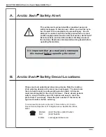 Preview for 3 page of ELECTRO FREEZE Arctic Swirl HDM75A-1 Operator'S Manual