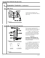 Предварительный просмотр 16 страницы ELECTRO FREEZE cs5 Operator'S Manual