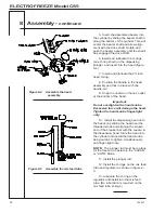 Предварительный просмотр 22 страницы ELECTRO FREEZE cs5 Operator'S Manual