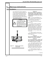 Предварительный просмотр 23 страницы ELECTRO FREEZE cs5 Operator'S Manual