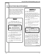 Предварительный просмотр 29 страницы ELECTRO FREEZE cs5 Operator'S Manual