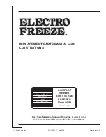 Предварительный просмотр 37 страницы ELECTRO FREEZE cs5 Operator'S Manual