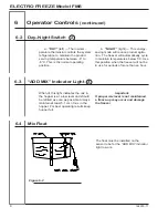 Preview for 16 page of ELECTRO FREEZE FM8 Operator'S Manual