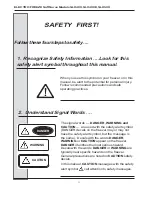 Предварительный просмотр 3 страницы ELECTRO FREEZE SLX400 Operator'S Manual With Replacement Parts List