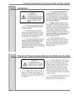 Предварительный просмотр 11 страницы ELECTRO FREEZE SLX400 Operator'S Manual With Replacement Parts List