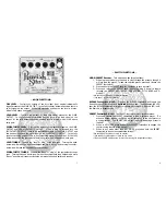 Предварительный просмотр 2 страницы Electro-Harmonix Ravish Sitar Quick Start Manual