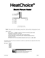 Electro Industries HeatChoice EH Series Manual preview