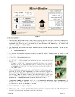 Предварительный просмотр 9 страницы Electro Industries Mini-Boiler EMB-W-9 Installation & Operating Instructions Manual