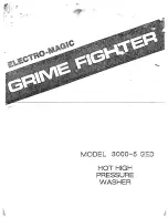 Electro-Magic Grime Fighter 3000-5 GED Owner'S Manual предпросмотр