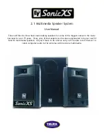 Electro-Voice 2.1 Multimedia Speaker System User Manual предпросмотр