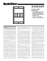 Electro-Voice 2181F User Manual предпросмотр