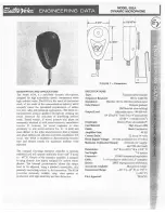 Preview for 1 page of Electro-Voice 603 A Engineering Data