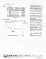 Предварительный просмотр 2 страницы Electro-Voice 635L Specification Sheet