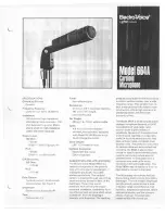 Electro-Voice 664A Specification Sheet preview