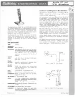 Electro-Voice 727 Engineering Data preview