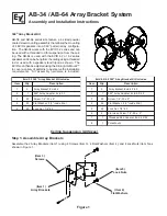 Electro-Voice AB-34 Assembly And Installation Instructions предпросмотр