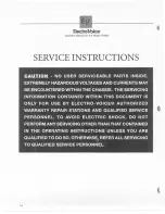 Preview for 14 page of Electro-Voice AP2800 Operation Manual & Service Instructions